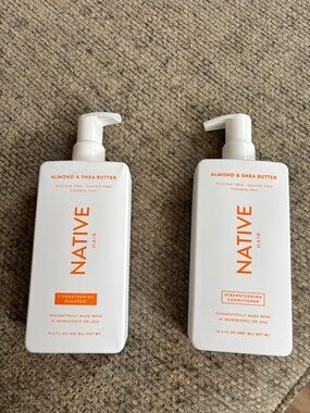 Native Hair Almond & Shea Butter Strengthening Shampoo